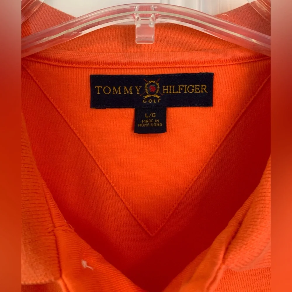 Tommy Hilfiger Clemson Orange Polo Shirt - Picture 2 of 7